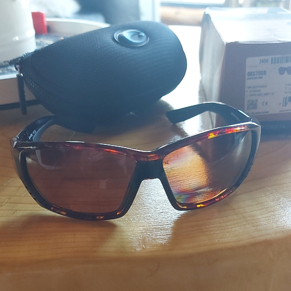 Costa Tortoise Shell Sunglasses